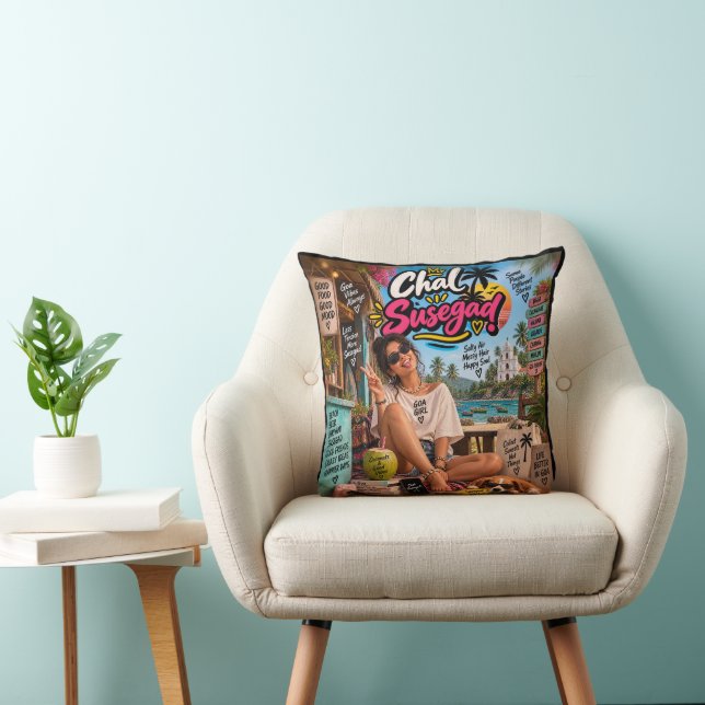 Coussin Vive Susegad ! — Susegad est un mode de vie (Chaise)