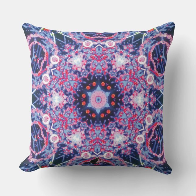 Coussin Vivid Kaleidoscope (Recto)