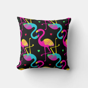 Coussin Vivid tropical, hawaïen exotique sans couture moti