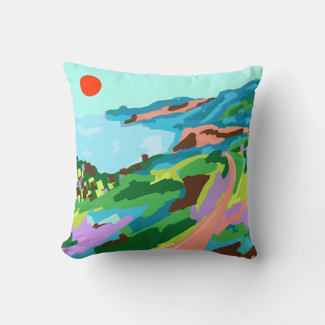 Coussin Vivid Vistas (Recto)
