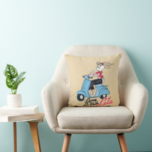 Coussin Vivre La Vida Lola Scooter Graphic