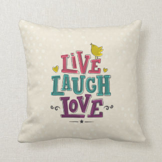 COUSSIN VIVRE RIRE AMOUR