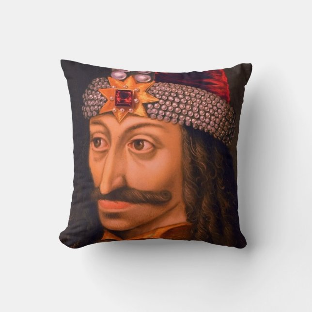 Coussin Vlad l'Impaler - Dracula (Recto)
