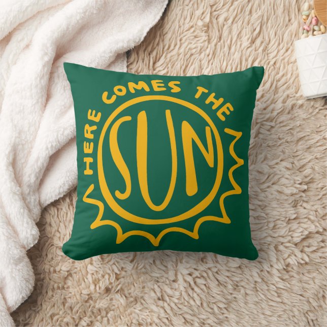 Coussin Voici venir le soleil (Couverture)