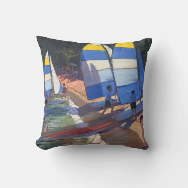 Coussin Voiliers au sud de la France 1995 (Recto)