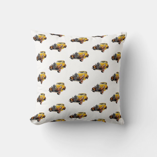 Coussin Voiture Classique Cool Moderne (Recto)
