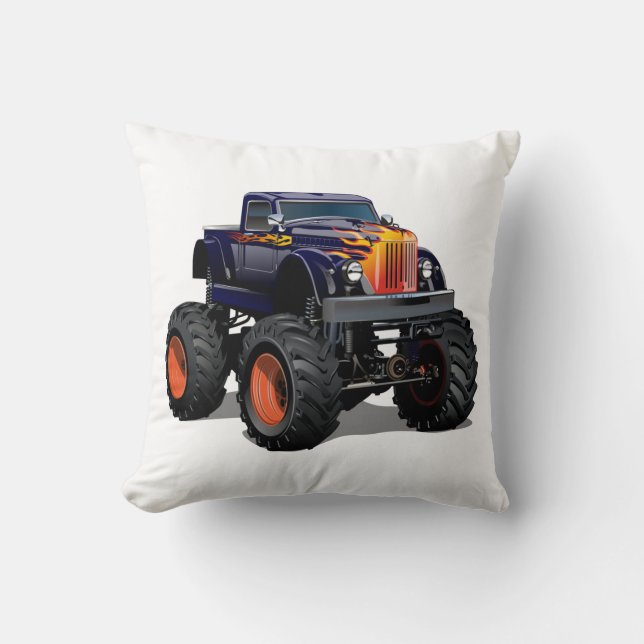 Coussin Voiture de dessin (Recto)