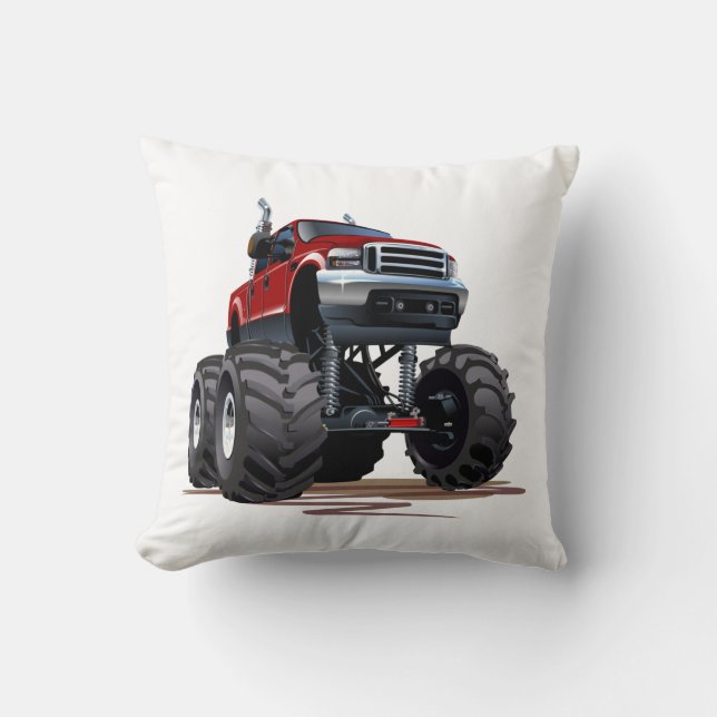 Coussin Voiture de dessin (Recto)