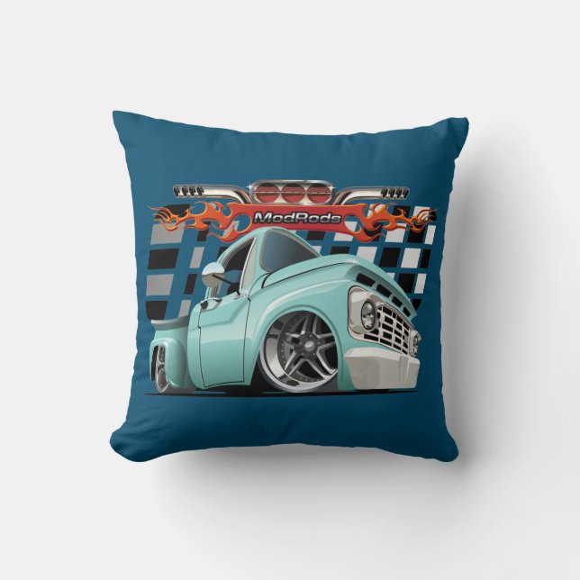 Coussin Voiture de dessin (Recto)
