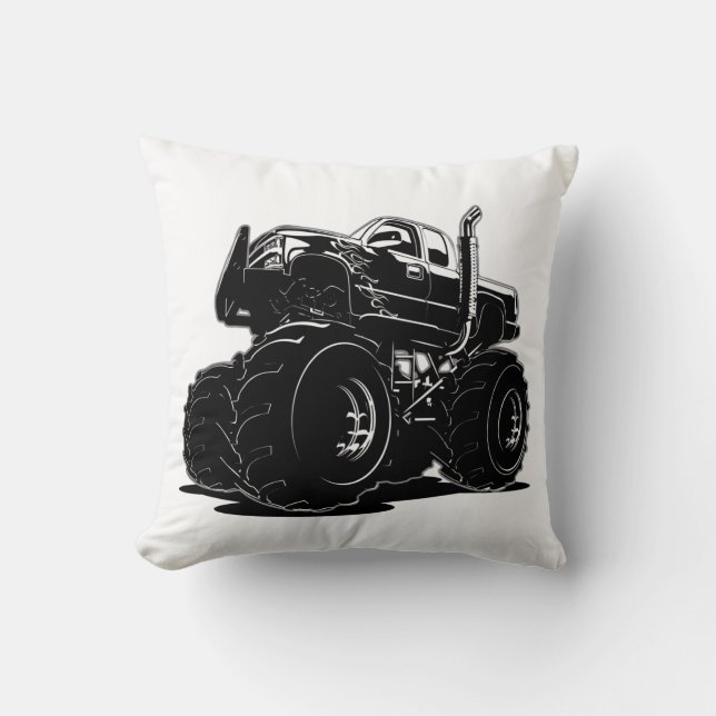 Coussin Voiture de dessin (Recto)