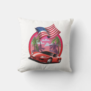 Coussin voiture de sport Miami 1990
