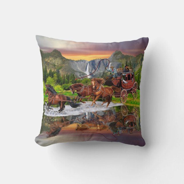 COUSSIN VOITURE DE WELLS FARGO (Recto)