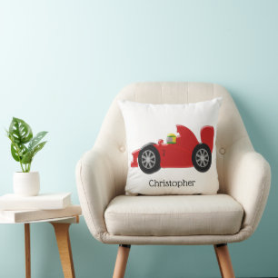 Coussin Voiture Red Racing