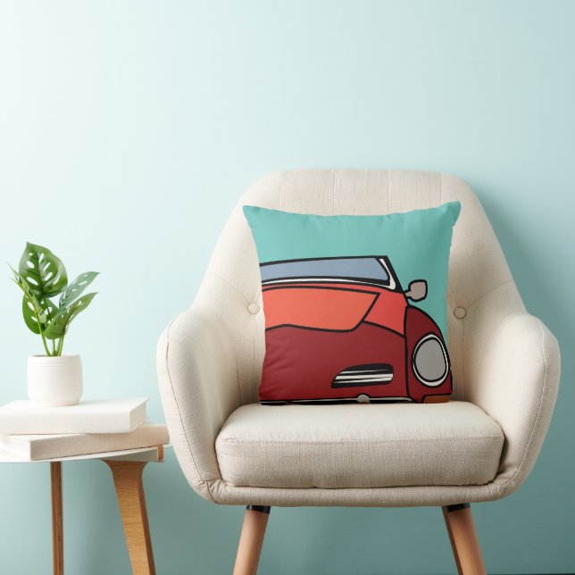 Coussin Voiture Vintage Rétro (Chaise)