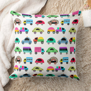 Coussin Voitures amusantes