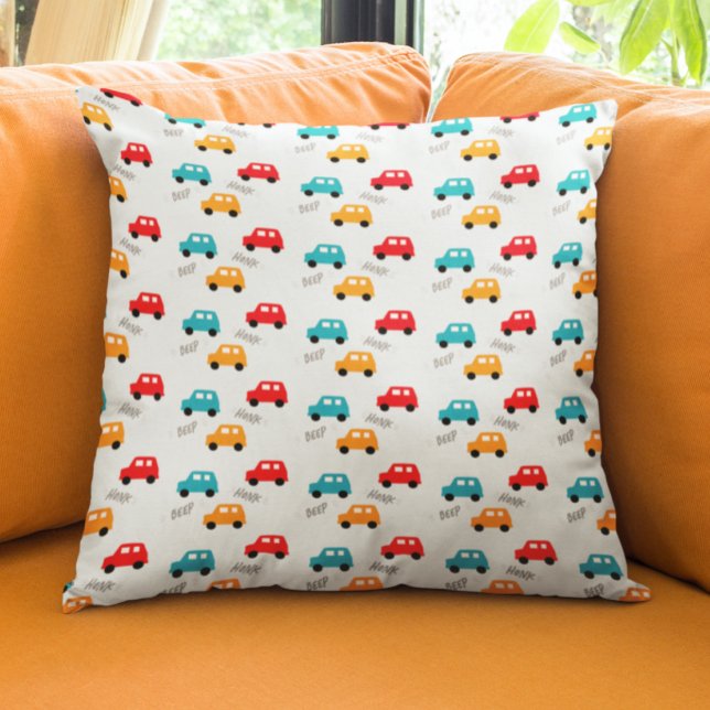 Coussin Voitures Enfants Garçon (Créateur téléchargé)