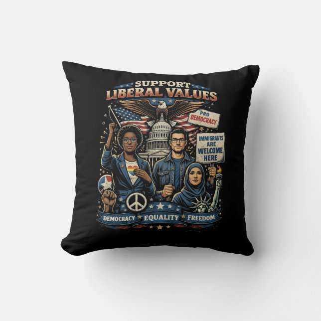 Coussin Voix de la Liberté (Recto)