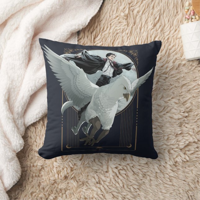 Coussin Vol Anime HARRY POTTER™ avec Buckbeak (Couverture)