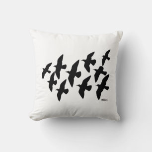 Coussin Vol de pigeons
