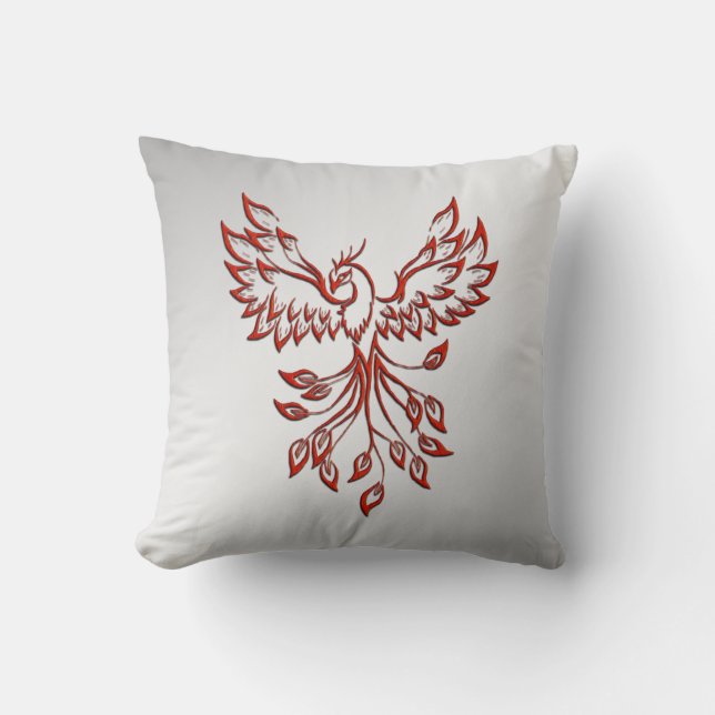 Coussin Vol d'un Phénix (Recto)