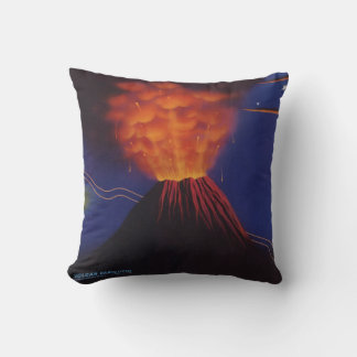 Coussin Volcan vintage Mexico Travel Paricutin