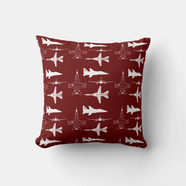 Coussin Voler de garçons d'avions d'avions (Recto)