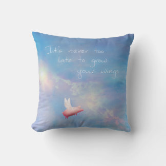 Coussin Voler le cochon - Il n'est jamais trop tard pour g