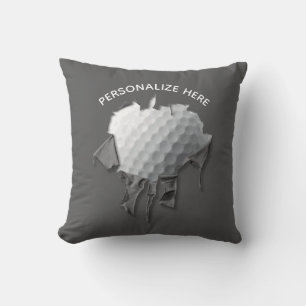 Coussin Volet de golf Torn Jeu d'oreiller