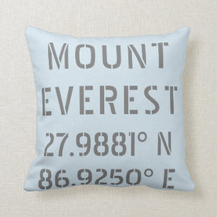 Coussin Volet de largage du mont Everest Latitude
