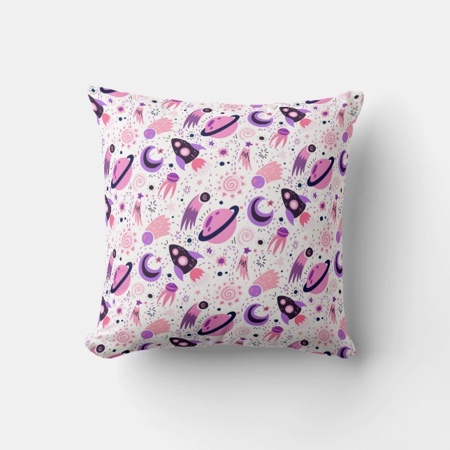 Coussin Volez dans l'espace ! (Recto)