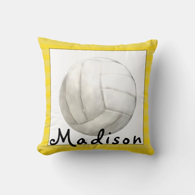 Coussin Volley-ball (Recto)
