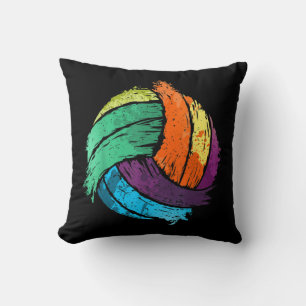 Coussin Volley-ball Art For Boys Girls