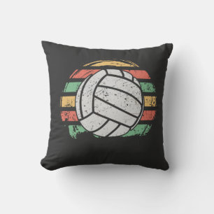 Coussin Volley-ball Vintage rétro