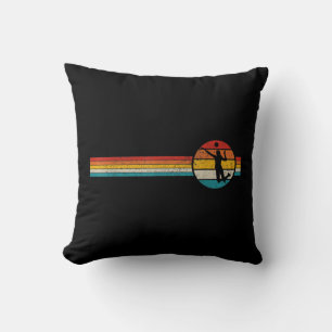 Coussin Volley-ball Vintage Retro Sports Volley-ball