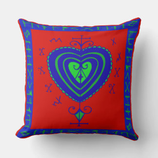 Coussin VooDoo Terre Mère Throw Pillow