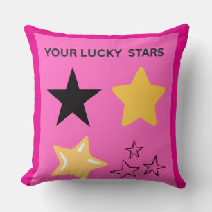 COUSSIN VOS ÉTOILES CHANCEUSES