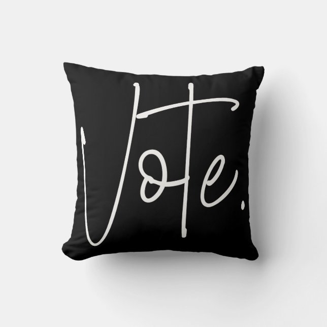 Coussin Votez. (Recto)