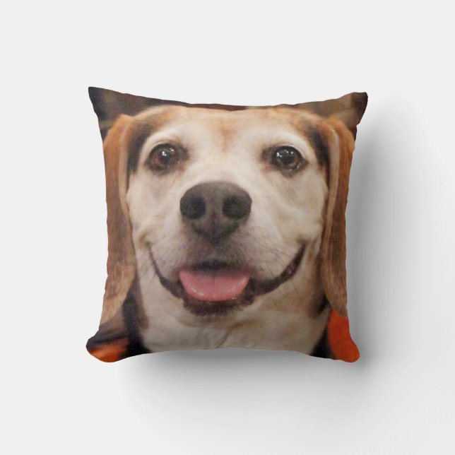 Coussin Votre animal de compagnie photo chat de chien pers (Recto)