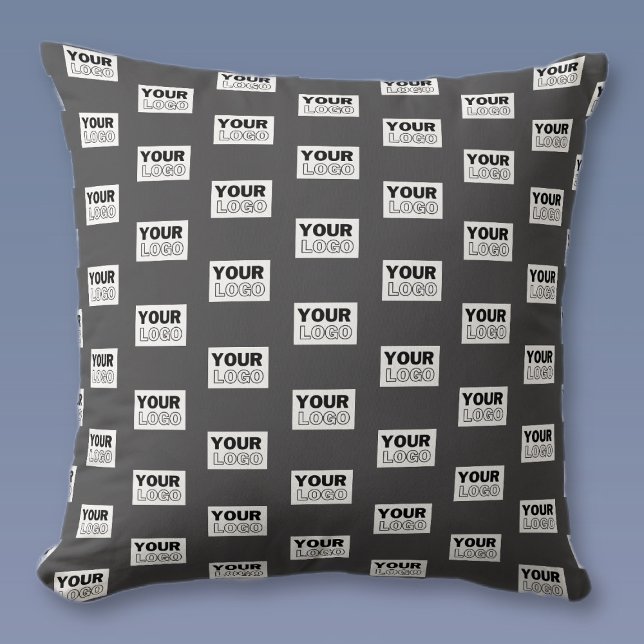Coussin Votre conception d'image ou logo d'entreprise en m (Créateur téléchargé)