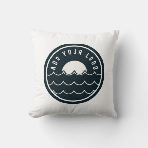 Coussin Votre logo d'entreprise Entreprise moderne