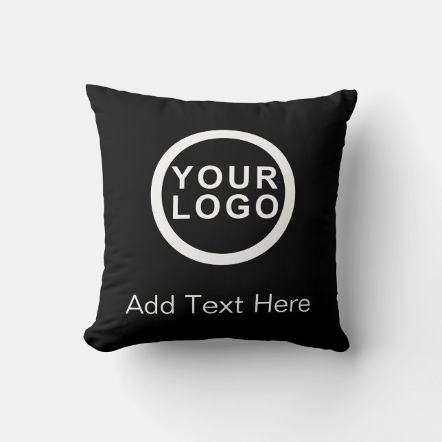 Coussin Votre logo d'entreprise | Marque promotionnelle en (Recto)