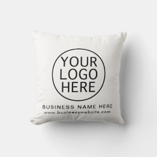 Coussin Votre logo et votre site Web sur mesure