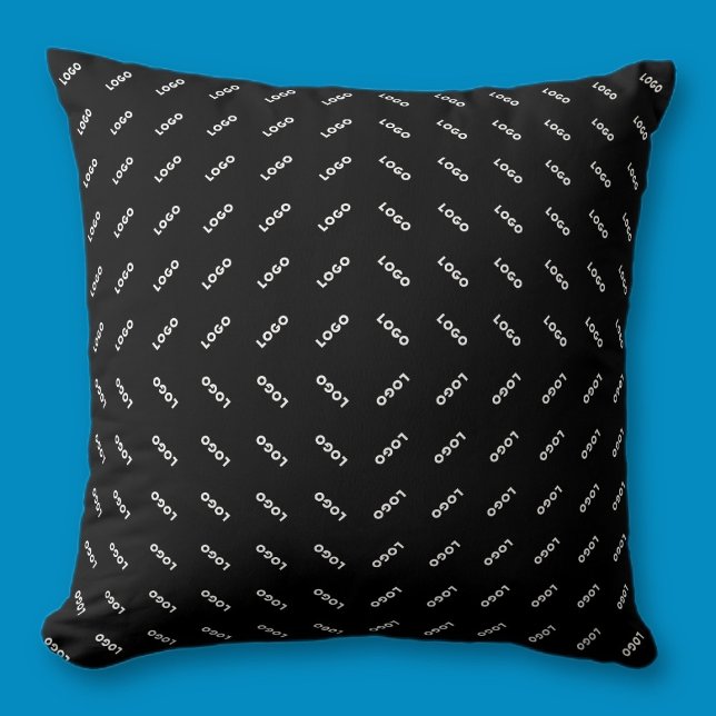 Coussin Votre logo ou image téléchargé | Motif moderne (Créateur téléchargé)