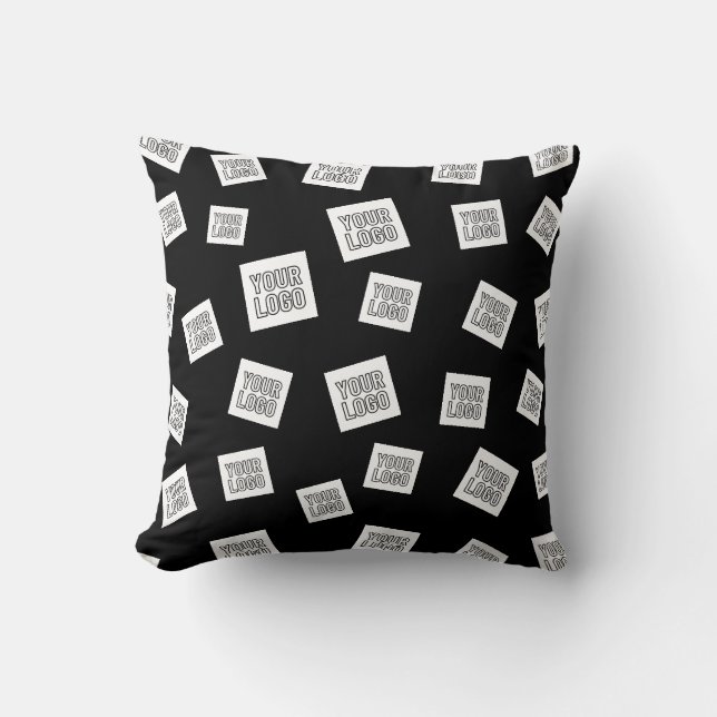 Coussin Votre logo, photo ou autre image | Placement aléat (Recto)
