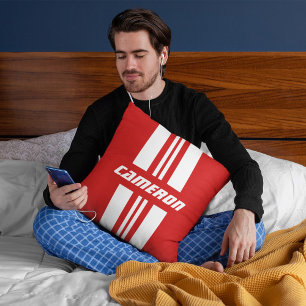 Coussin Votre nom Couleurs entièrement personnalisées Coul