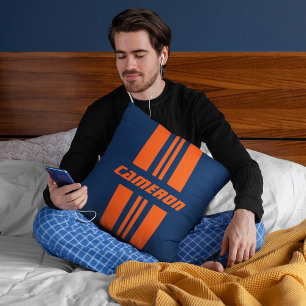 Coussin Votre nom Couleurs entièrement personnalisées Coul