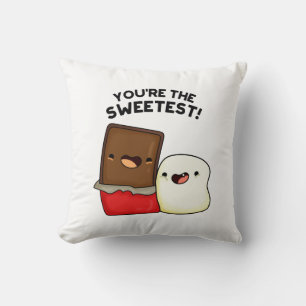 Coussin Vous êtes le plus doux jeu de snacks amusant