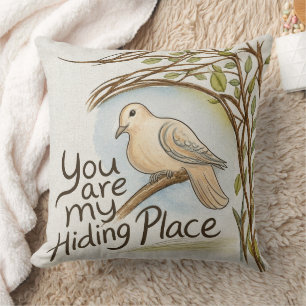 Coussin Vous êtes mon refuge