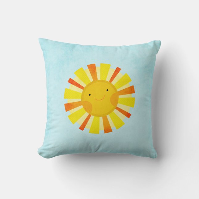 Coussin Vous êtes mon soleil (Recto)