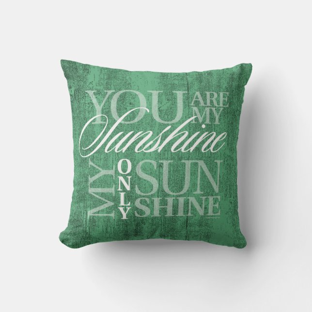 Coussin Vous Êtes Mon Soleil (Recto)